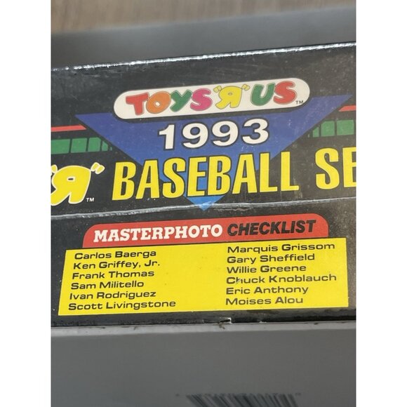 1993 Topps Toys R Us Baseball Card Set Factory Sealed NOS Vintage New - Picture 7 of 7